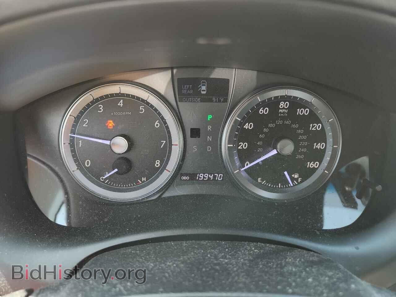 2011 LEXUS ES350 - VIN: JTHBK1EG0B2448582 - Фото 9