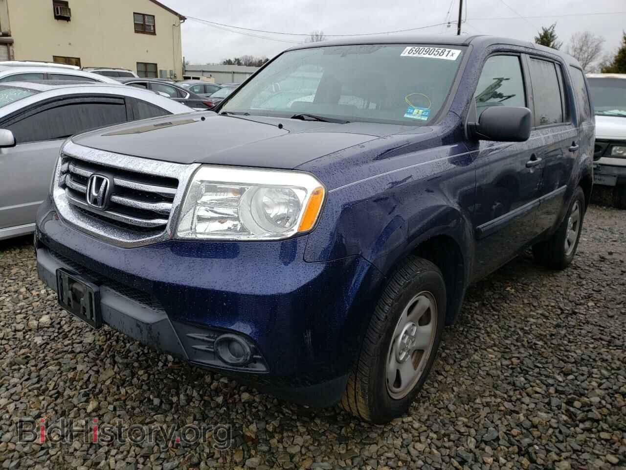2013 HONDA PILOT - VIN: 5FNYF4H22DB075594 - Фото 2