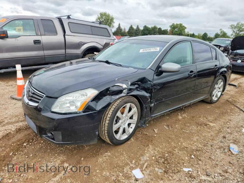 2007 Nissan MAXIMA 3.5 SE (VIN 1N4BA41E17C842755) — фото 1 из 12, Copart, повреждение: бок