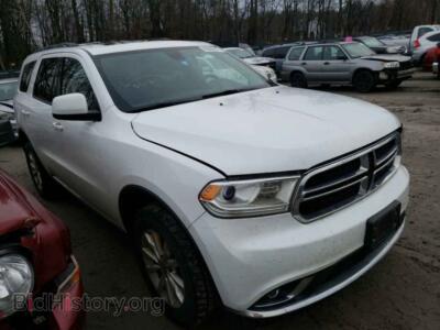 2014 Dodge DURANGO Durango SX, white — VIN 1C4RDJAG9EC561901, Copart