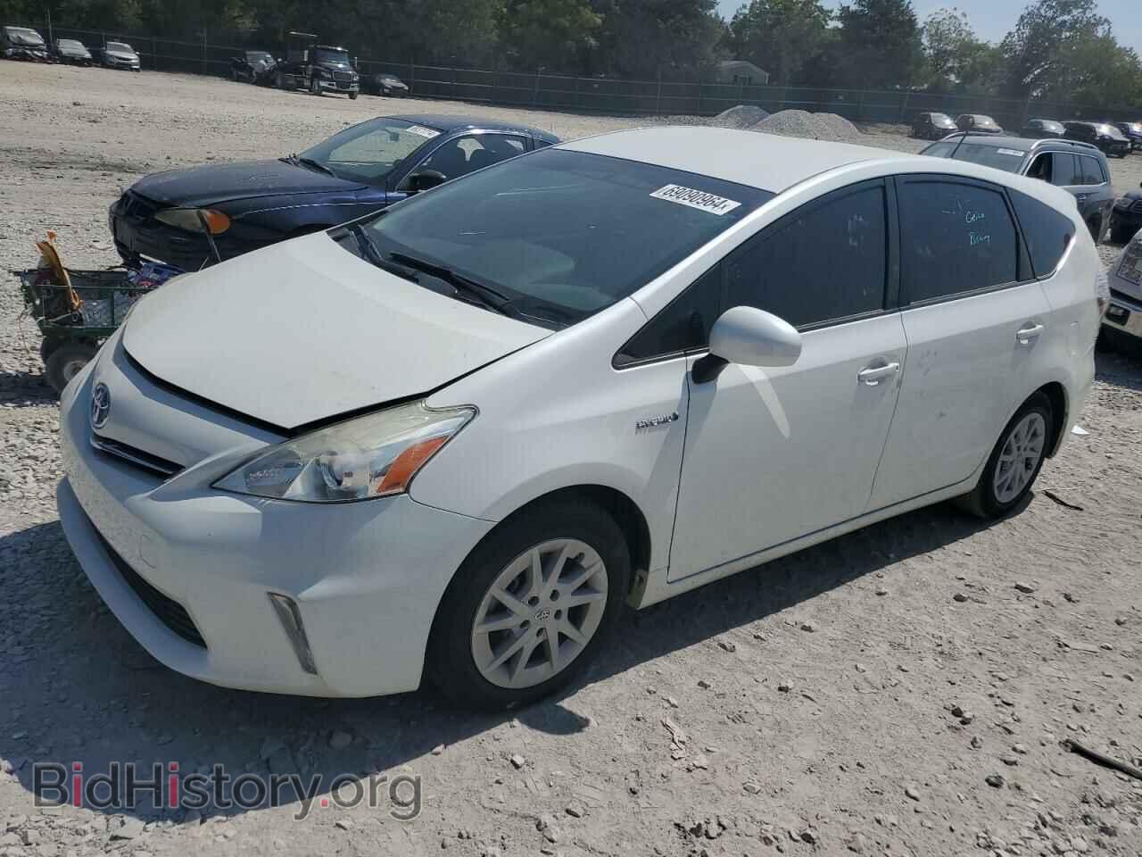 Photo JTDZN3EU2C3055557 - TOYOTA PRIUS 2012