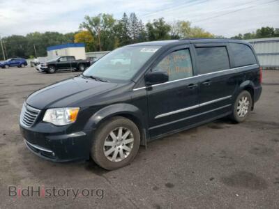 2014 Chrysler MINIVAN Town & COU, черный — VIN 2C4RC1BGXER210889, Copart