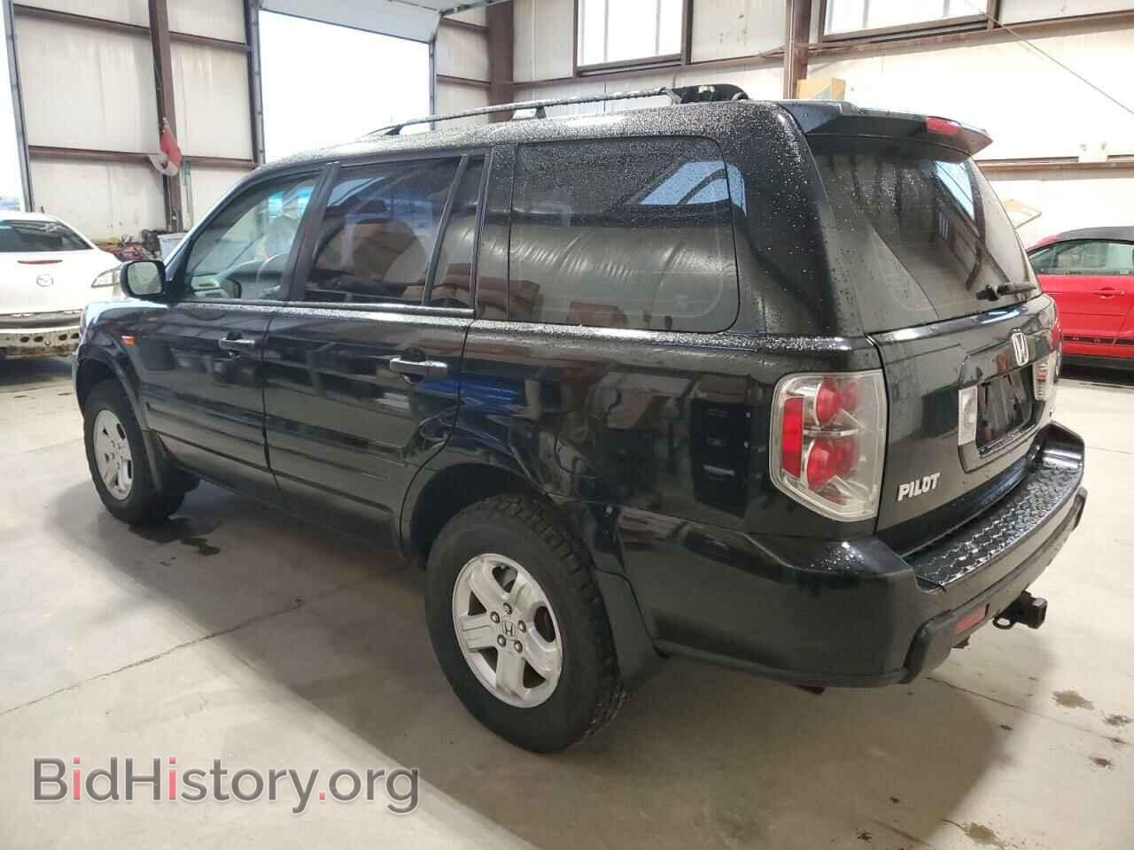 2007 HONDA PILOT - VIN: 2HKYF18187H001205 - Фото 2