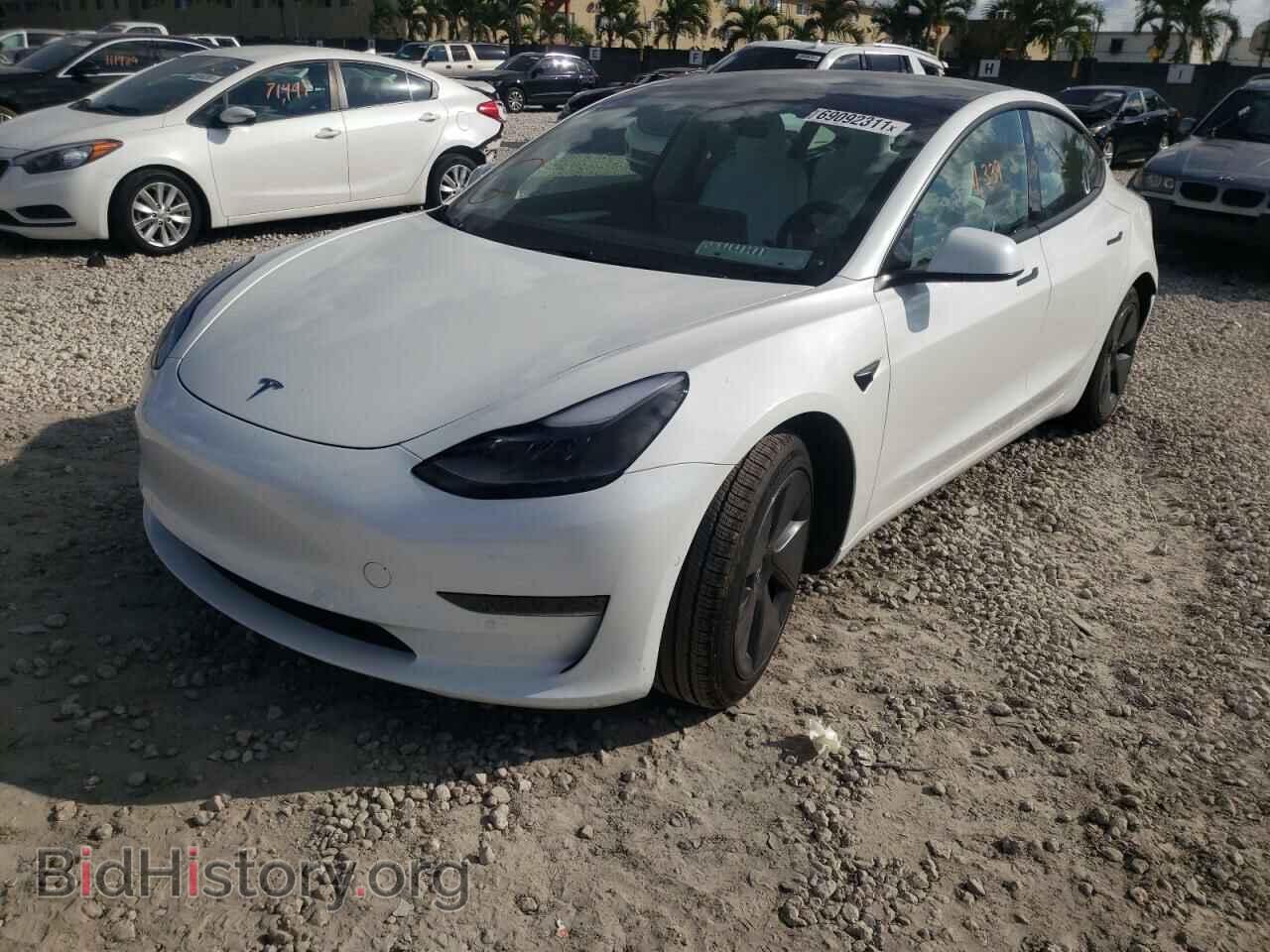 2021 TESLA MODEL 3 - VIN: 5YJ3E1EA0MF977975 - Photo 2