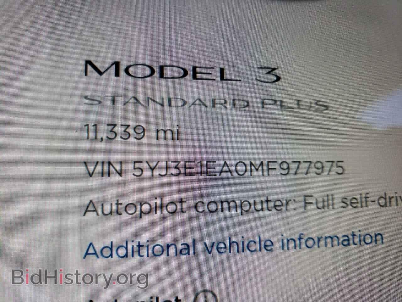 2021 TESLA MODEL 3 - VIN: 5YJ3E1EA0MF977975 - Photo 8