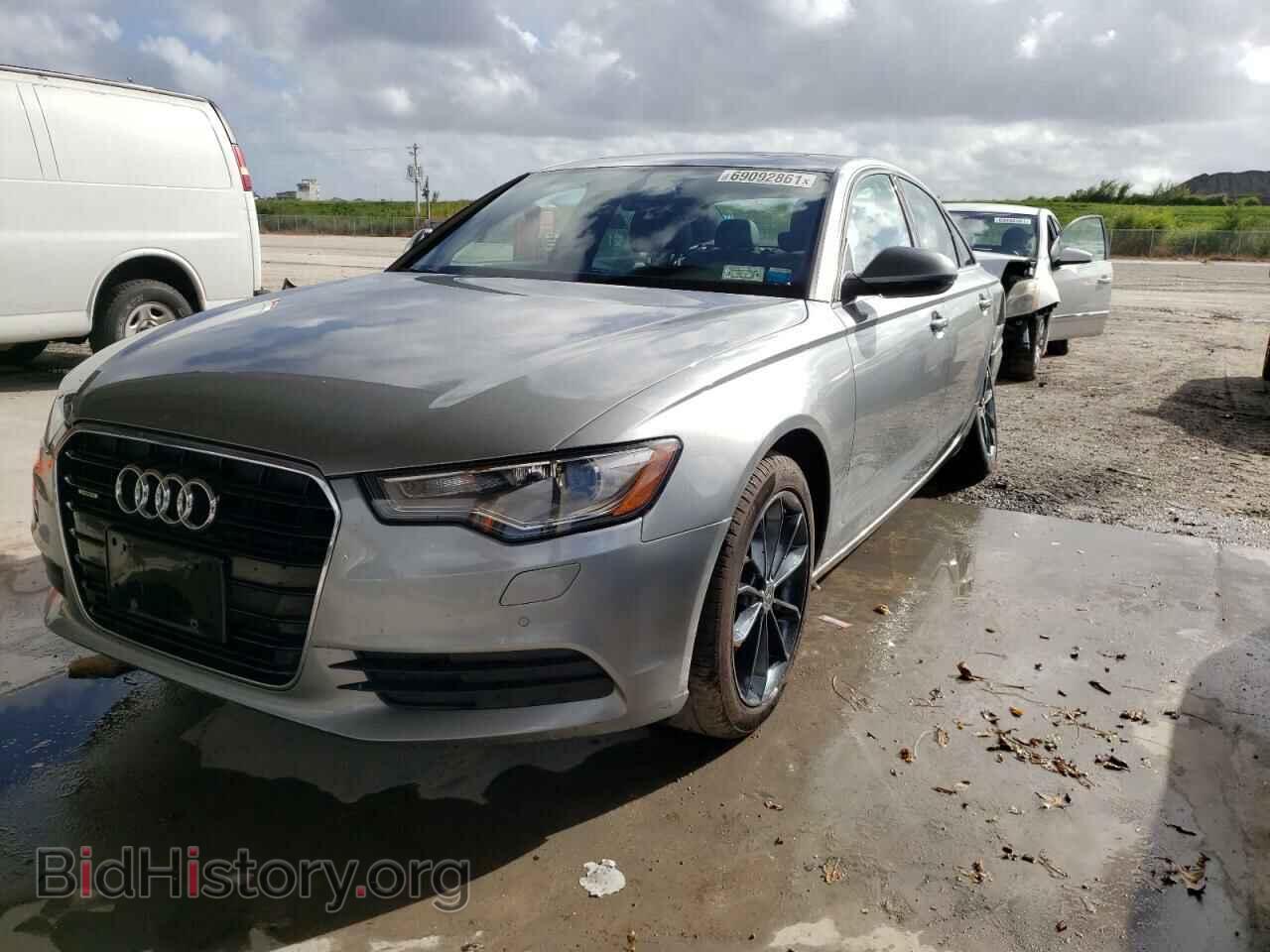 2014 AUDI A6 - VIN: WAUGFAFC3EN106549 - Фото 2
