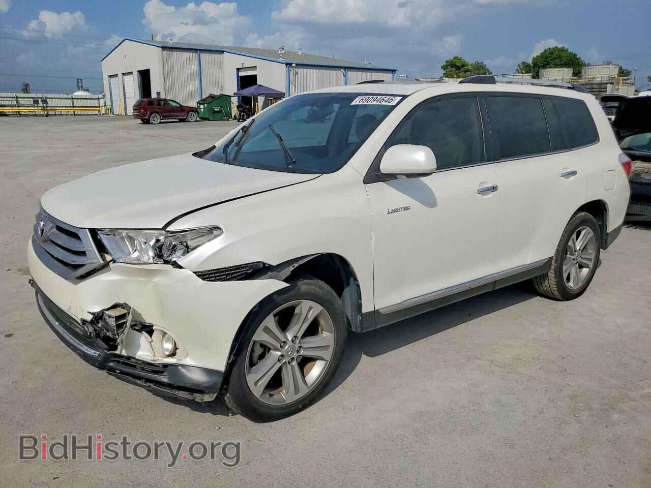 Photo 5TDYK3EH4CS052679 - TOYOTA HIGHLANDER 2012