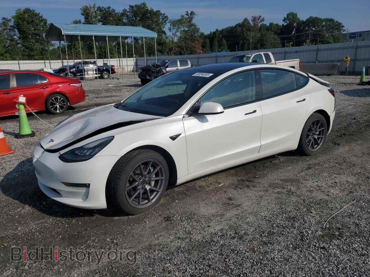 Photo 5YJ3E1EB5MF859087 - TESLA MODEL 3 2021