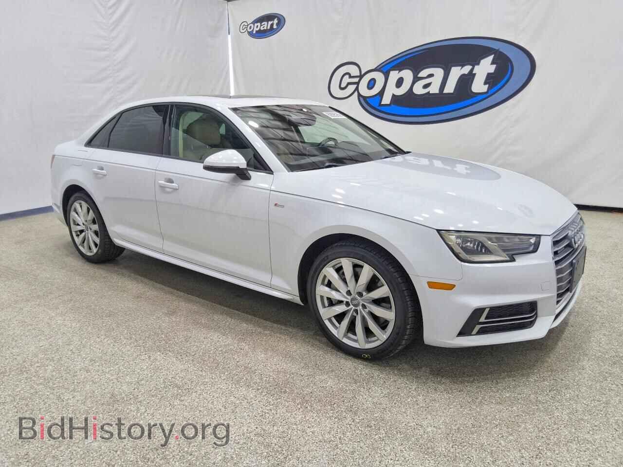 2018 AUDI A4 - VIN: WAUDNAF47JN018127 - Фото 4