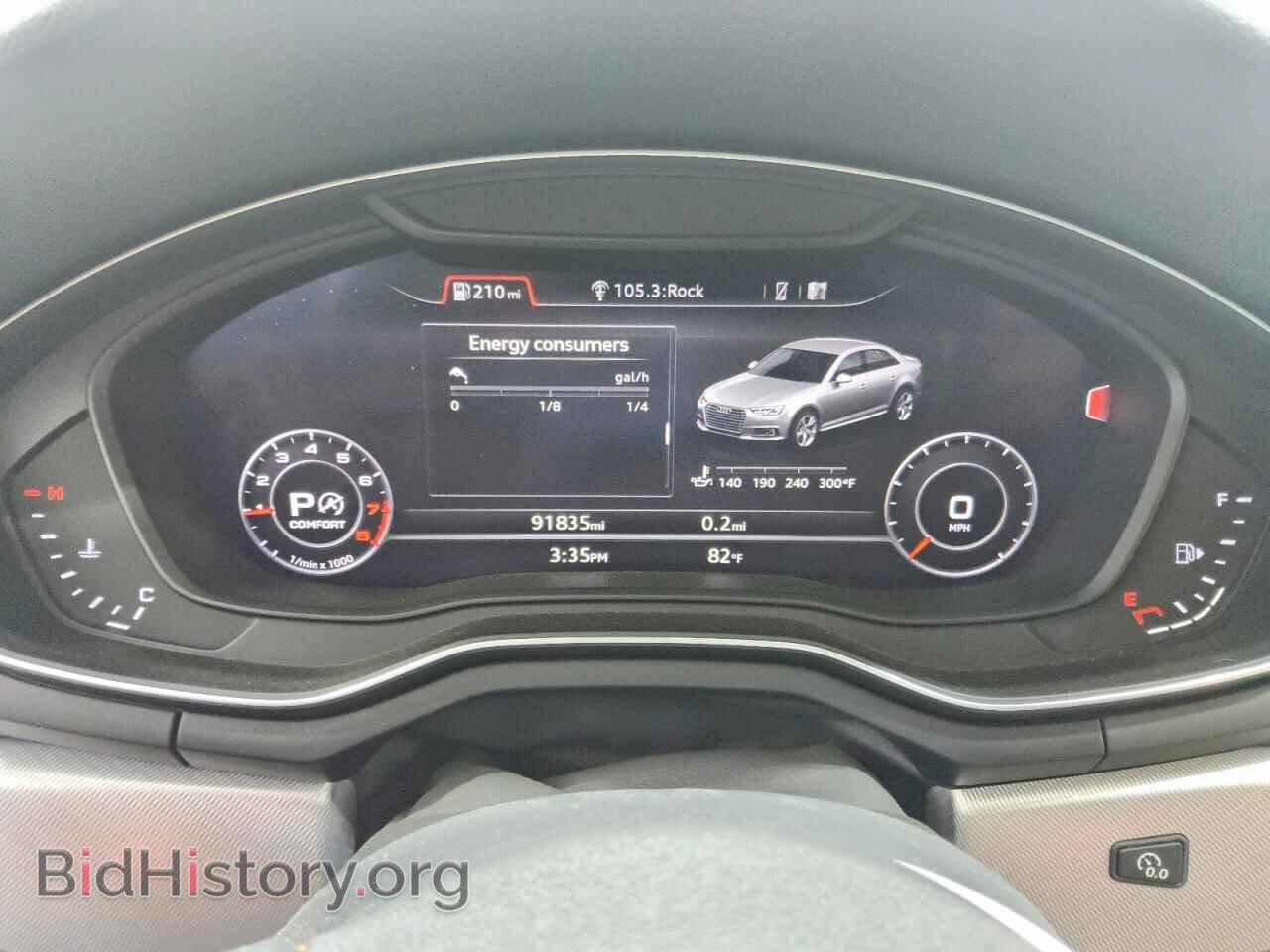 2018 AUDI A4 - VIN: WAUDNAF47JN018127 - Фото 9