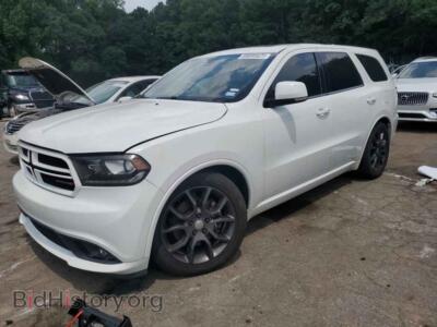 2017 Dodge DURANGO R/T, white — VIN 1C4SDJCT3HC766405, Copart