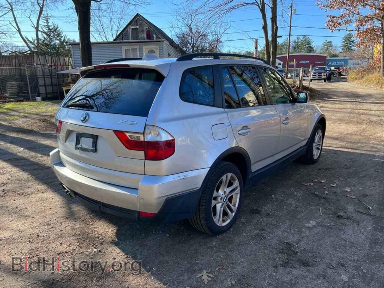 2007 BMW X3 - VIN: WBXPC93477WF09296 - Фото 4