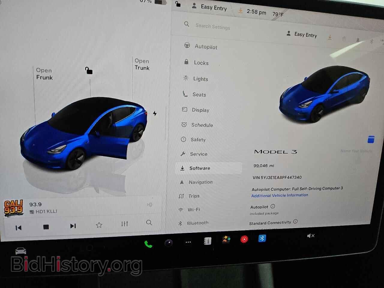 2023 TESLA MODEL 3 - VIN: 5YJ3E1EA8PF447340 - Фото 9