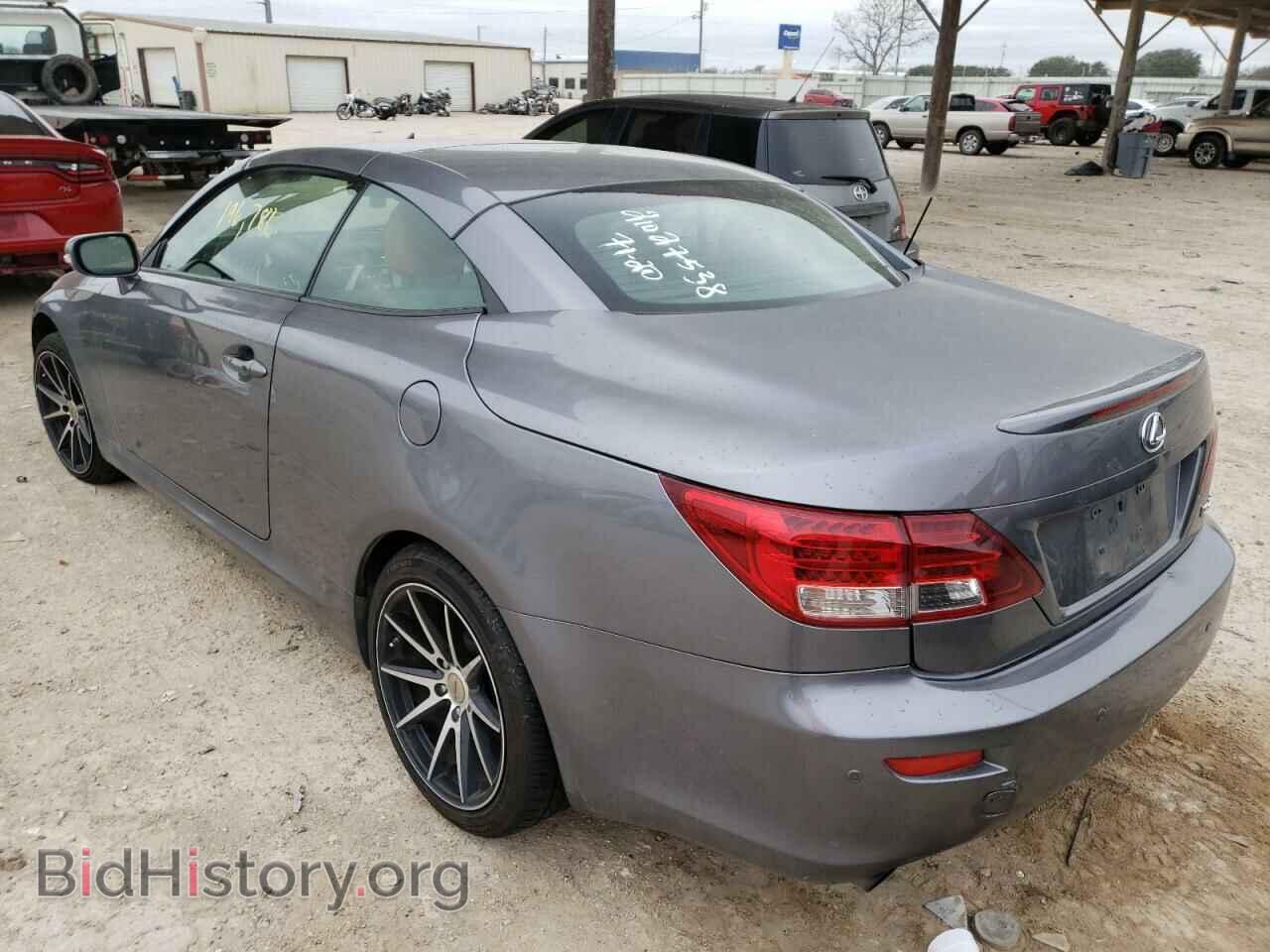 2012 LEXUS IS - VIN: JTHFF2C24C2522347 - Фото 3
