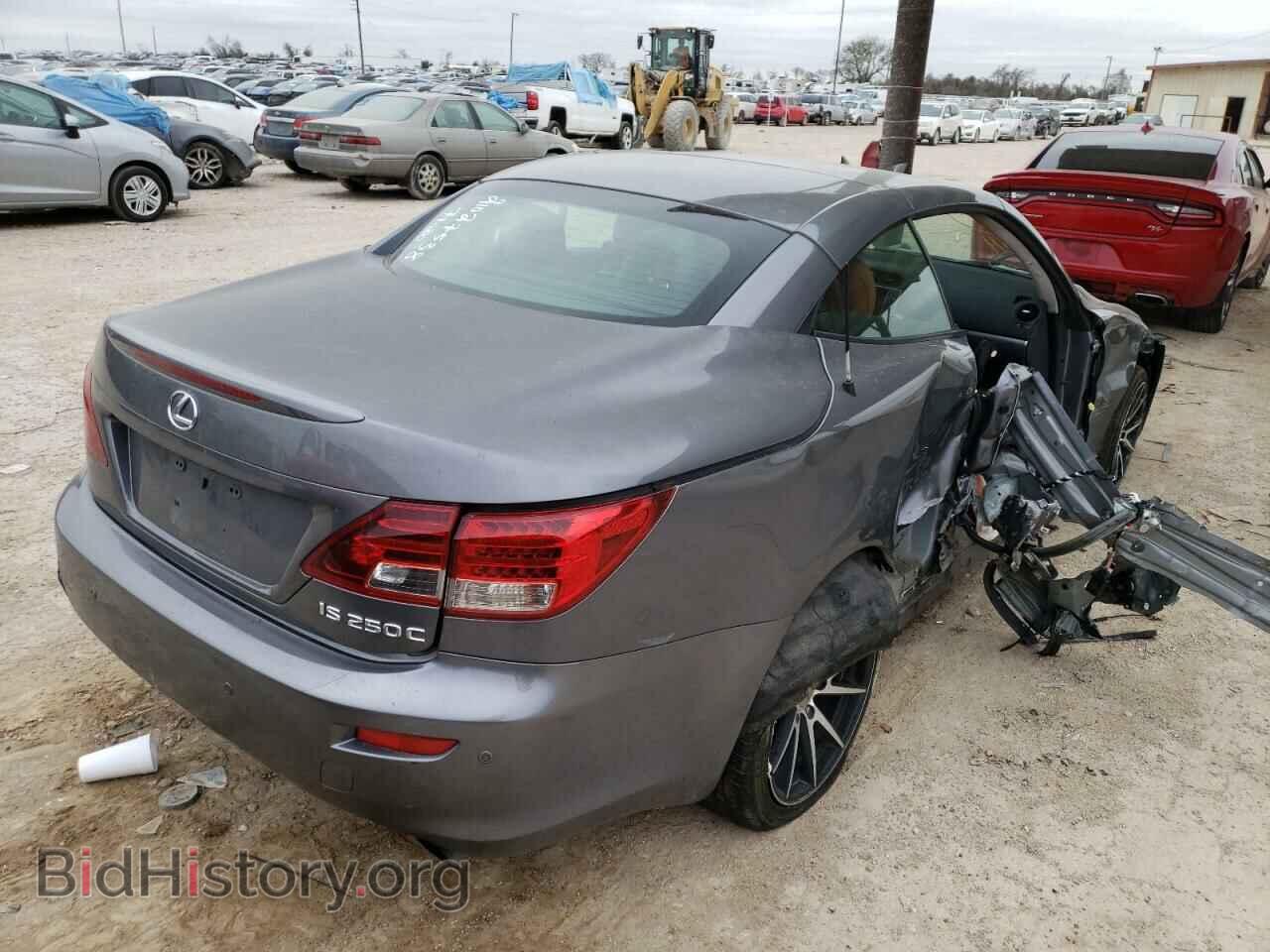 2012 LEXUS IS - VIN: JTHFF2C24C2522347 - Фото 4