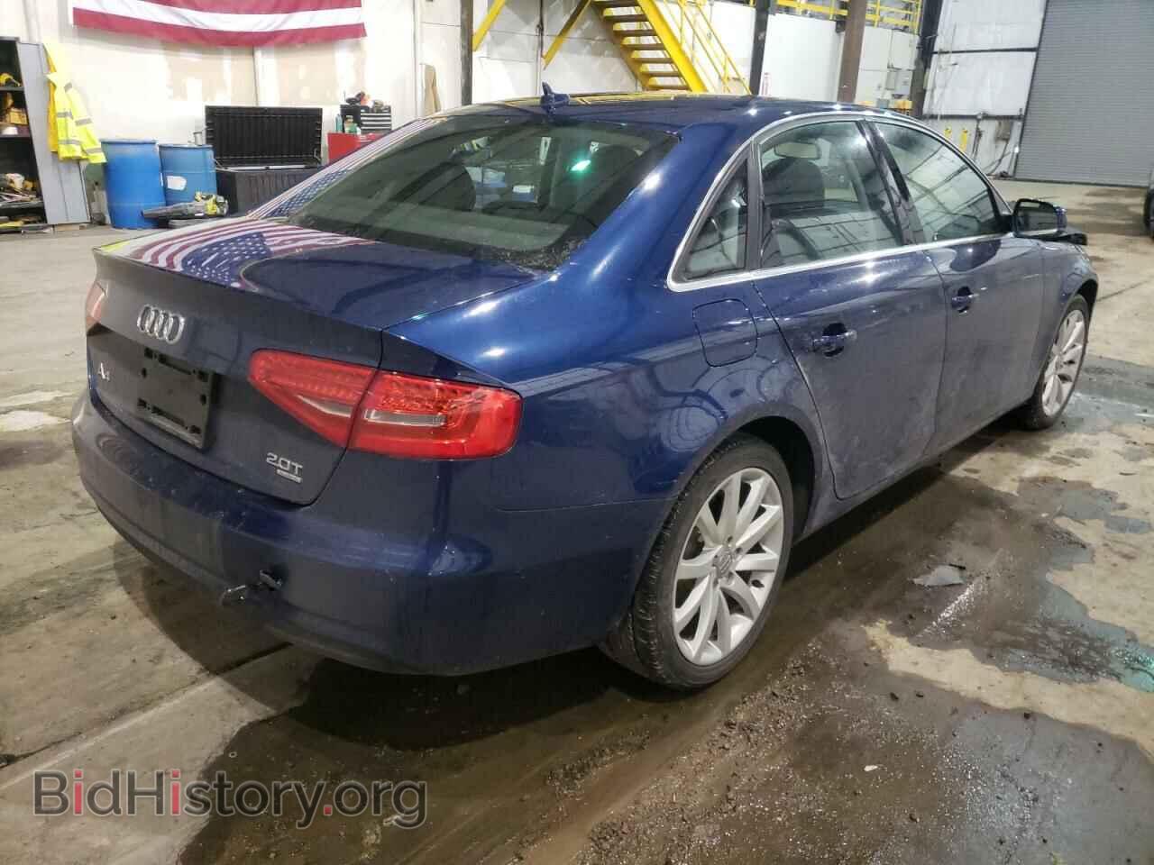 2013 AUDI A4 - VIN: WAUFFAFLXDA125794 - Фото 4