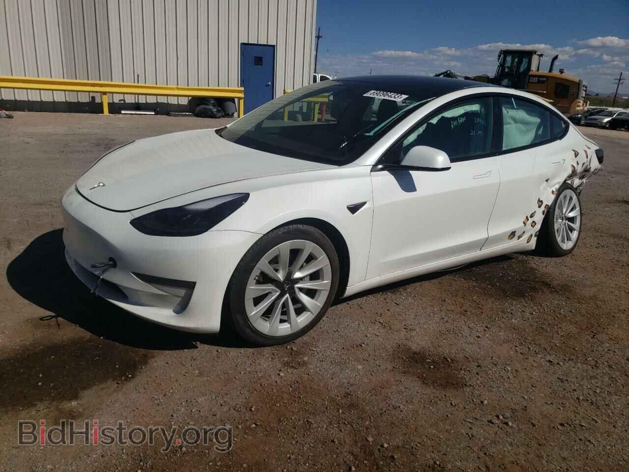 Фотография 5YJ3E1EB0NF130366 - TESLA MODEL 3 2022