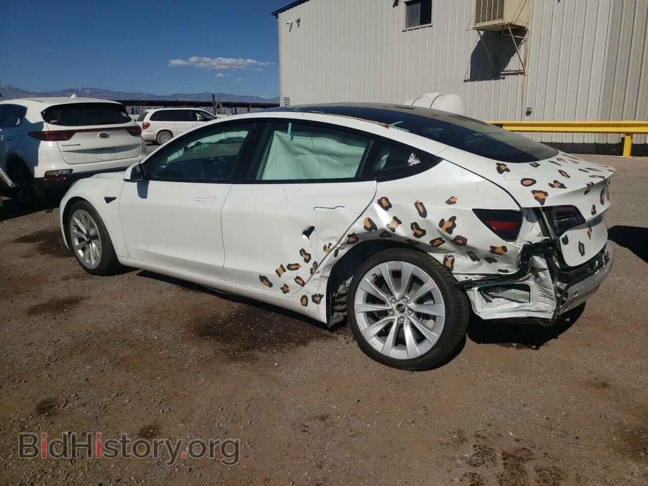 2022 TESLA MODEL 3 - VIN: 5YJ3E1EB0NF130366 - Фото 2