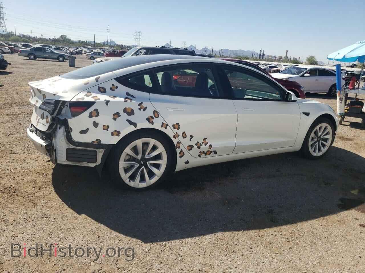 2022 TESLA MODEL 3 - VIN: 5YJ3E1EB0NF130366 - Фото 3