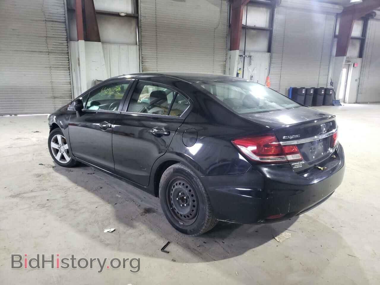2013 HONDA CIVIC - VIN: 2HGFB2F57DH603761 - Фото 2