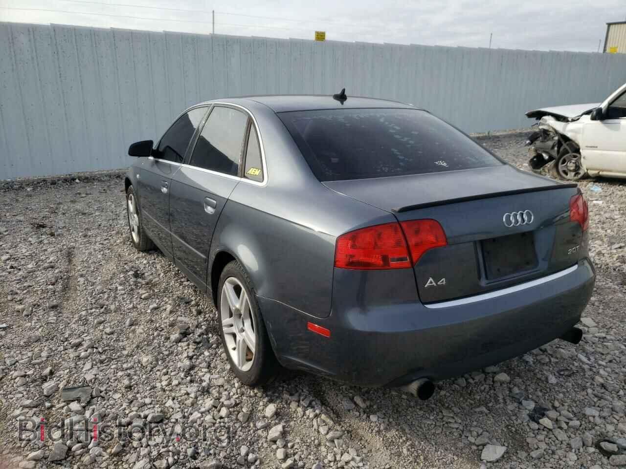 2007 AUDI A4 - VIN: WAUAF78E77A118673 - Фото 3