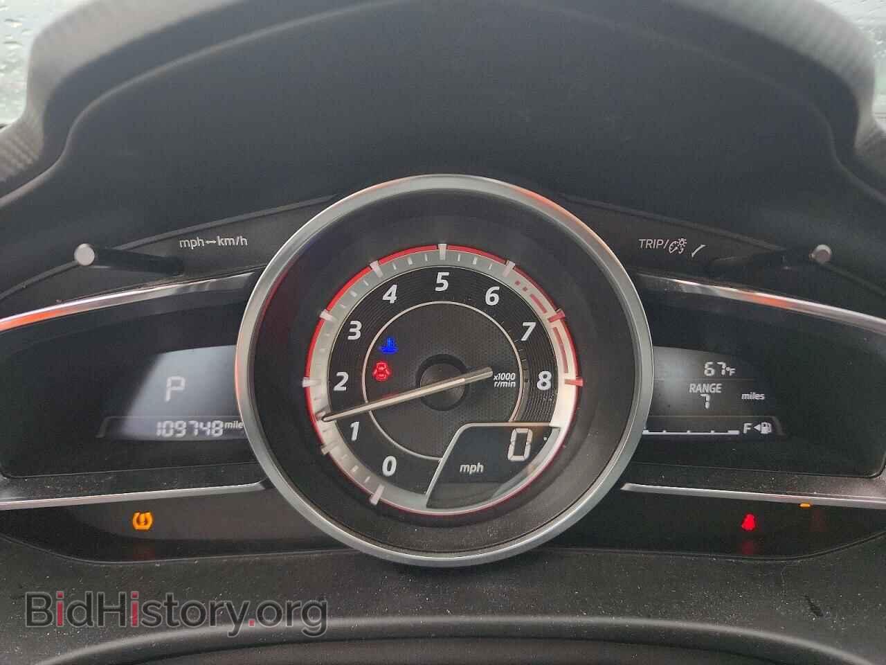 2014 MAZDA 3 - VIN: JM1BM1W35E1111598 - Фото 9