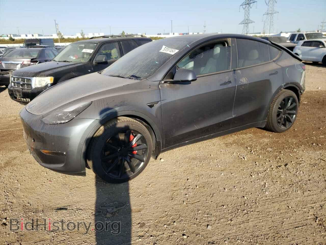 Photo 7SAYGDEF1NF505432 - TESLA MODEL Y 2022