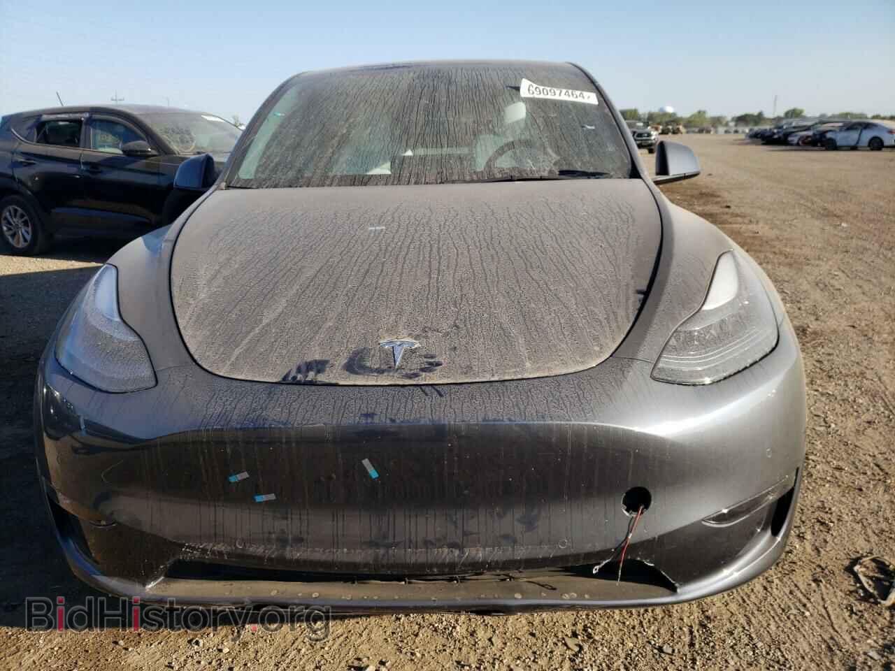 2022 TESLA MODEL Y - VIN: 7SAYGDEF1NF505432 - Фото 5