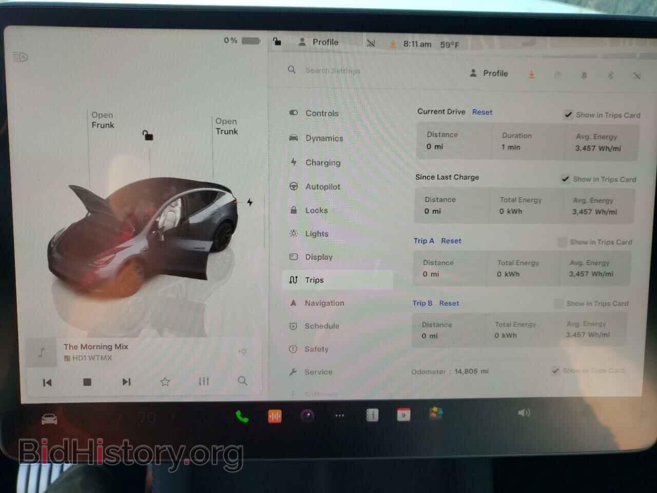 2022 TESLA MODEL Y - VIN: 7SAYGDEF1NF505432 - Фото 9