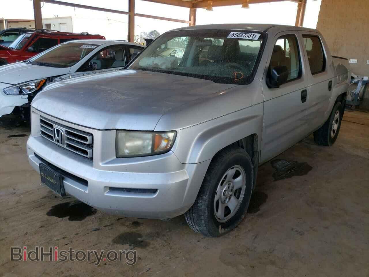 2007 HONDA RIDGELINE - VIN: 2HJYK16257H543308 - Фото 2