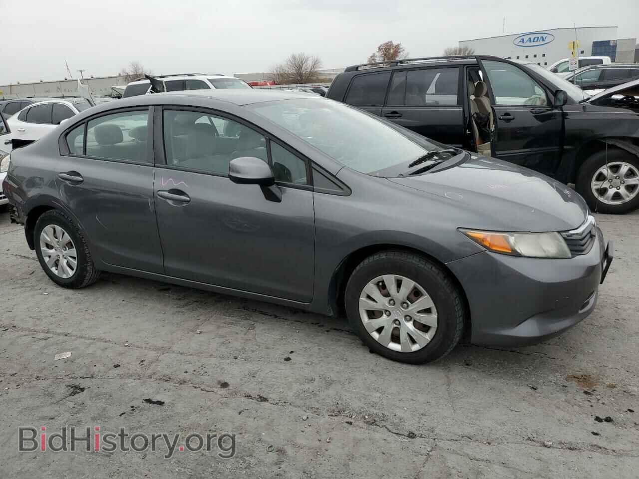 2012 HONDA CIVIC - VIN: 19XFB2F5XCE311594 - Фото 4