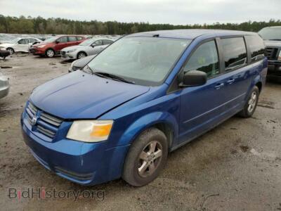 2010 Dodge CARAVAN Grand Cara, blue — VIN 2D4RN4DE5AR233095, Copart