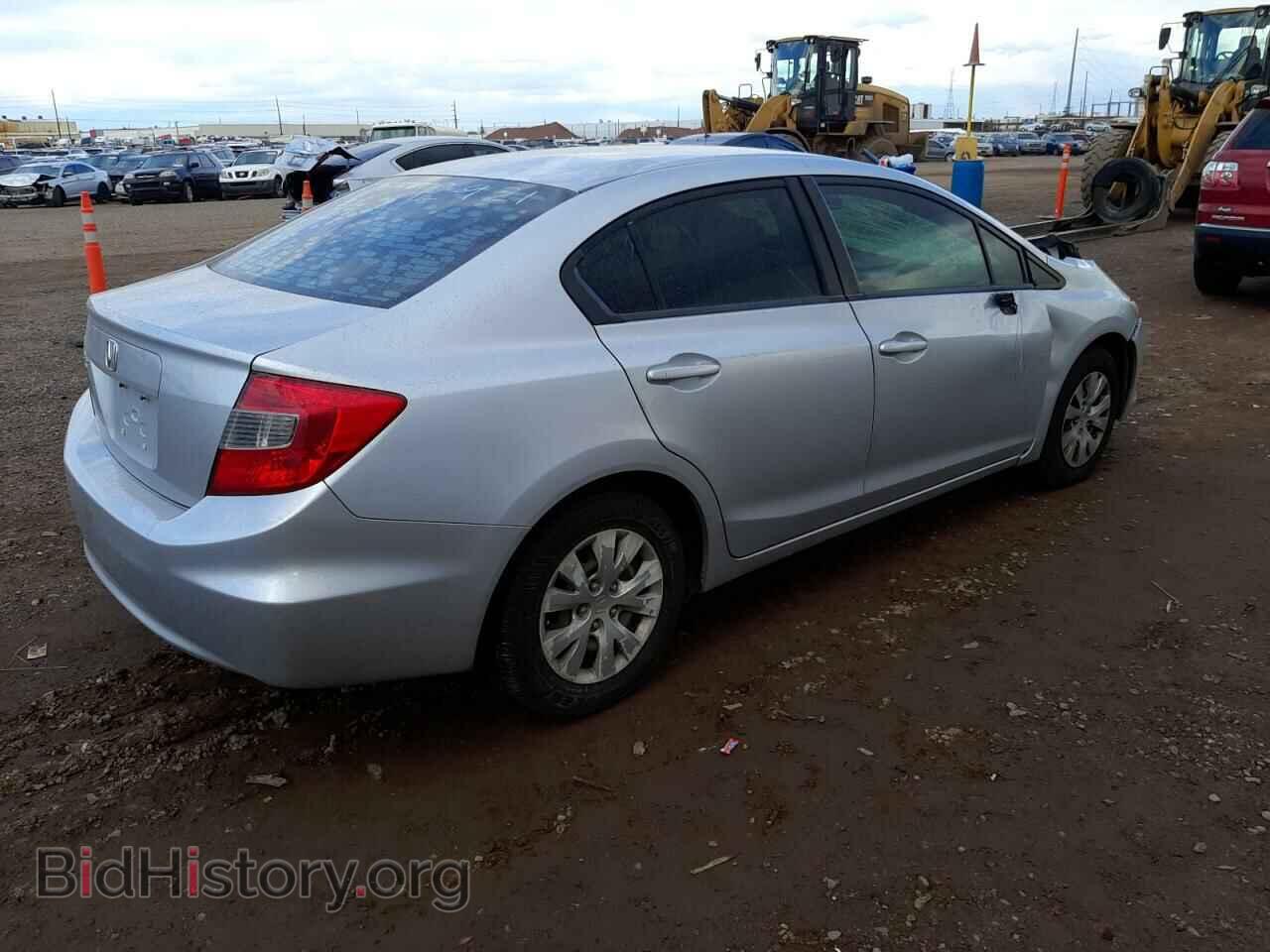 2012 HONDA CIVIC - VIN: 2HGFB2F59CH602495 - Фото 4