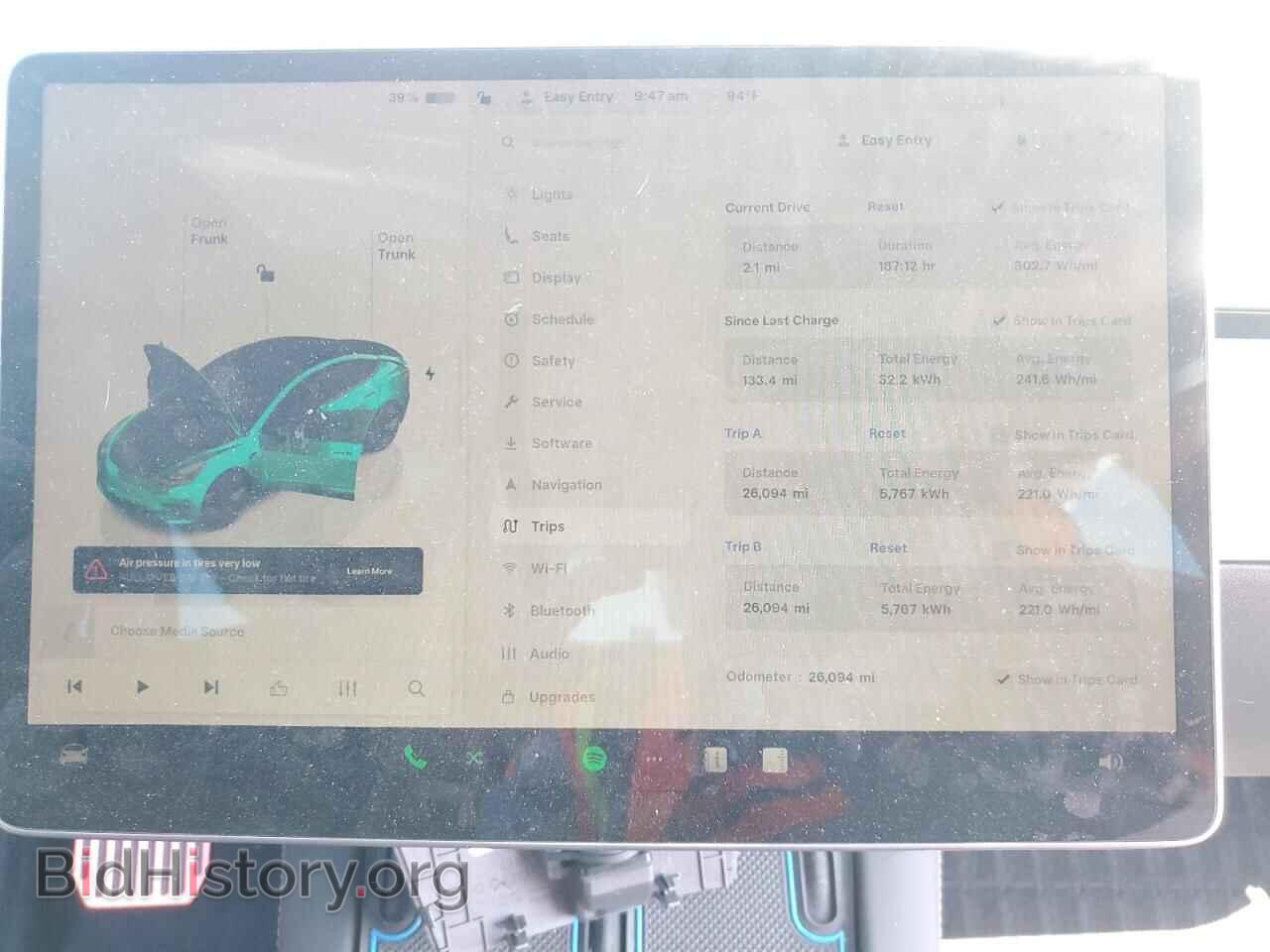 2023 TESLA MODEL 3 - VIN: 5YJ3E1EA2PF663104 - Фото 9