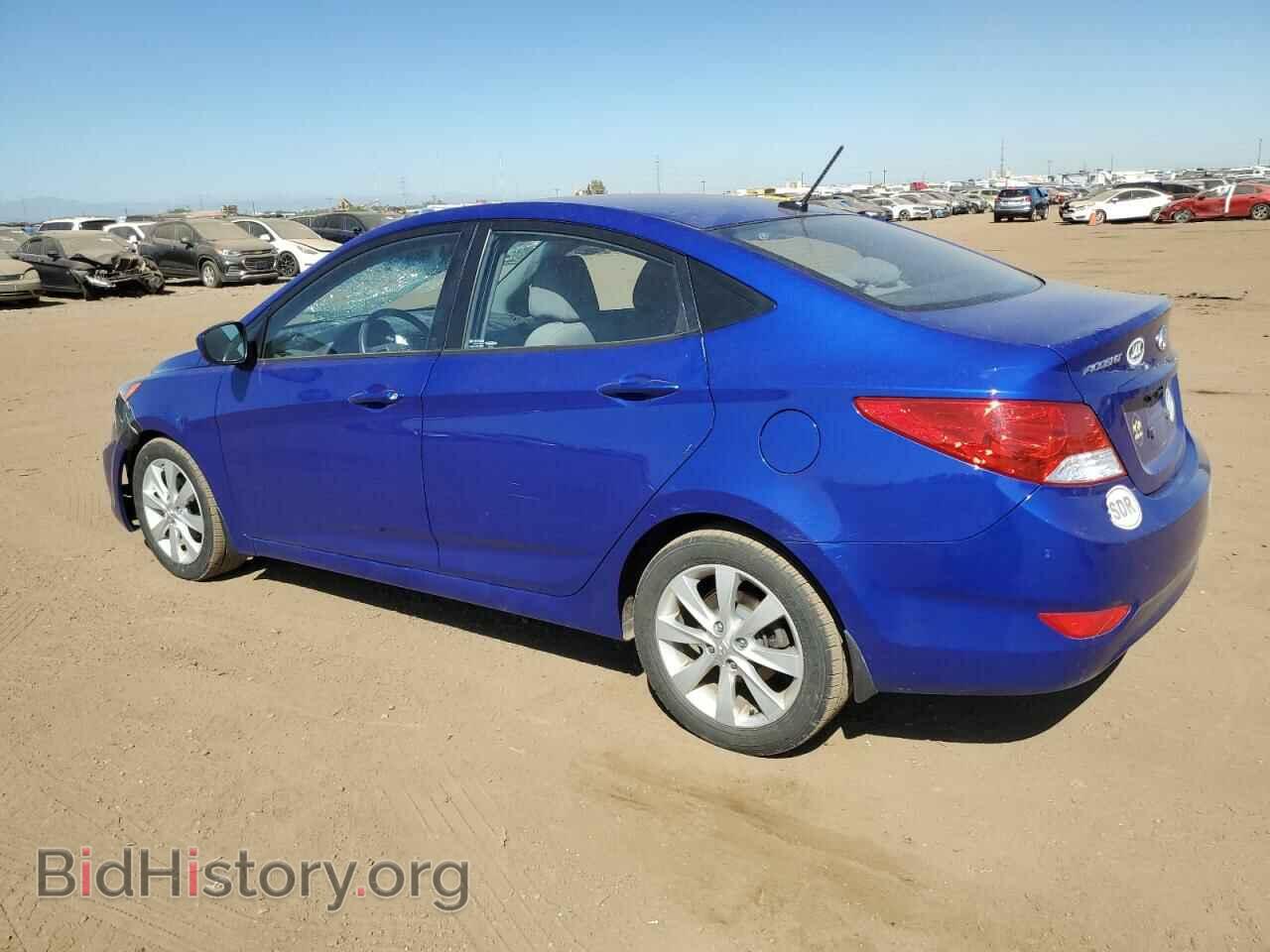 2013 HYUNDAI ACCENT - VIN: KMHCU4AE2DU561202 - Фото 2