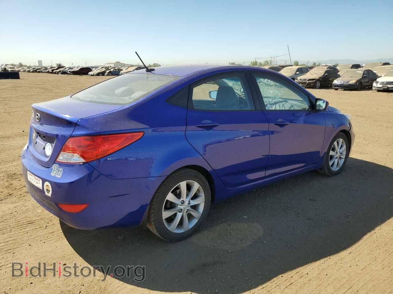 2013 HYUNDAI ACCENT - VIN: KMHCU4AE2DU561202 - Фото 3