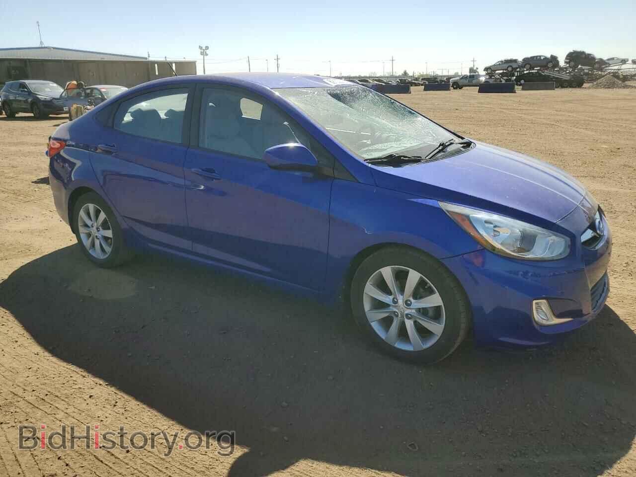 2013 HYUNDAI ACCENT - VIN: KMHCU4AE2DU561202 - Фото 4