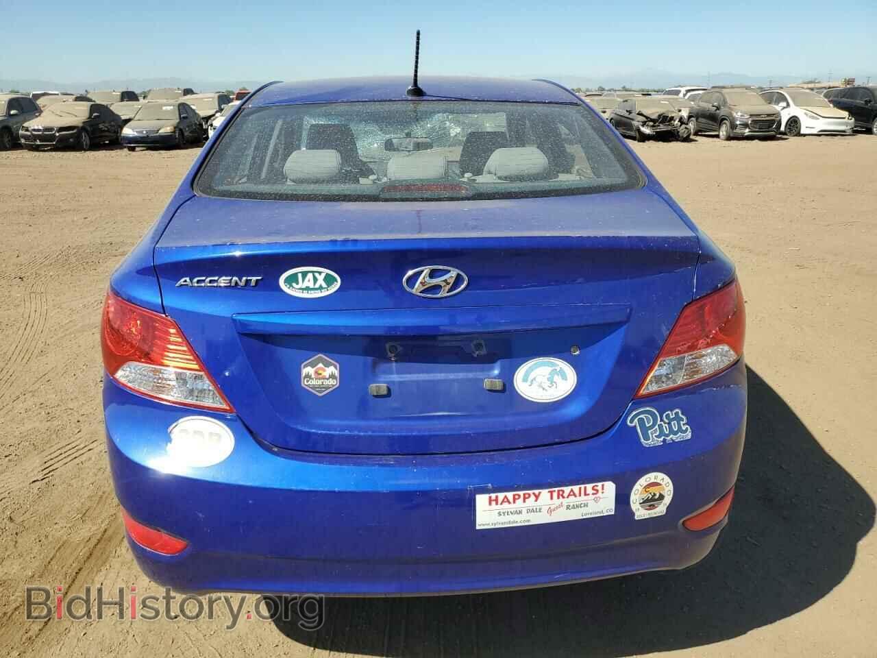 2013 HYUNDAI ACCENT - VIN: KMHCU4AE2DU561202 - Фото 6