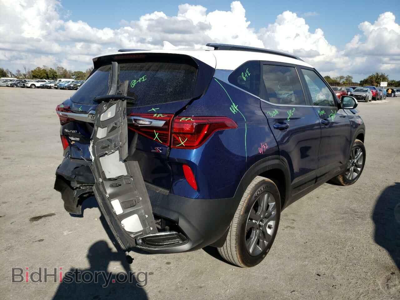 2021 KIA SELTOS - VIN: KNDEU2AA6M7103384 - Фото 4