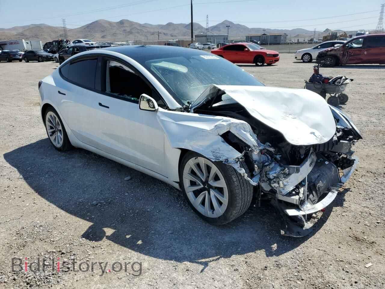 2022 TESLA MODEL 3 - VIN: 5YJ3E1EB8NF366344 - Photo 4