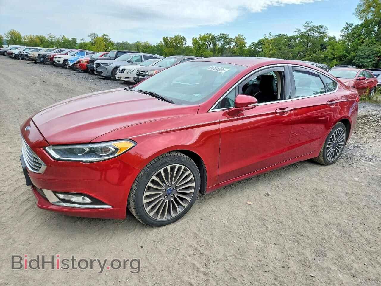 Фотография 3FA6P0T94HR256191 - FORD FUSION 2017