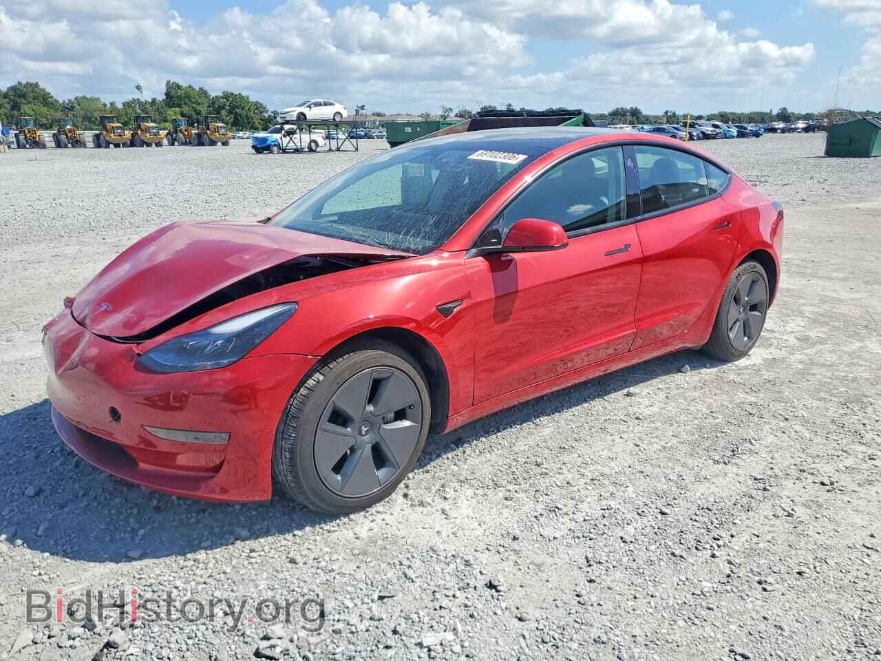 Фотография 5YJ3E1EA1MF042674 - TESLA MODEL 3 2021