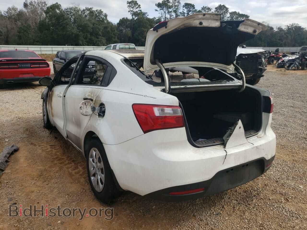 2014 KIA RIO - VIN: KNADM4A33E6408709 - Фото 3