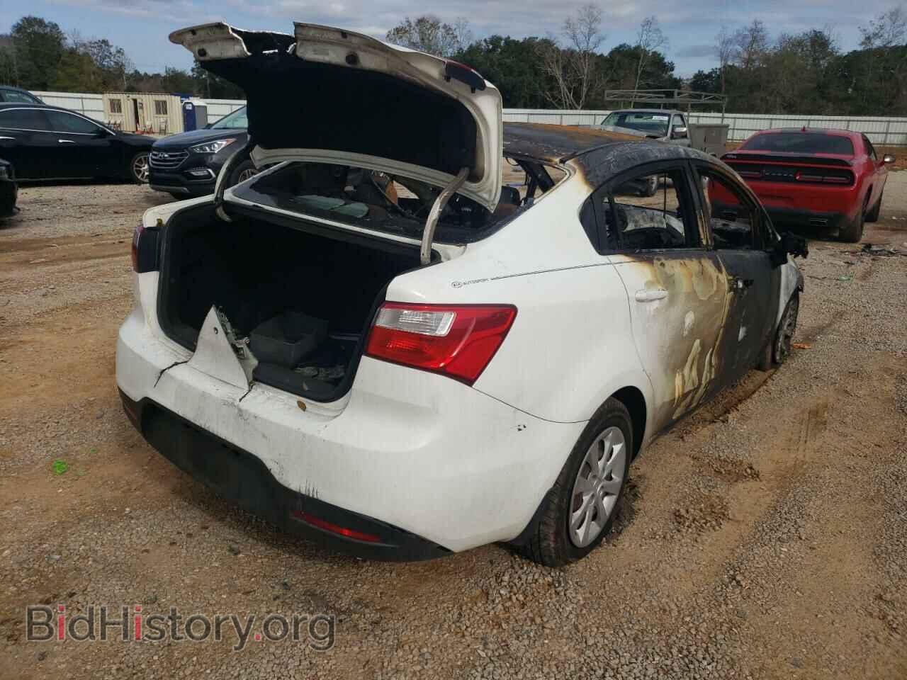 2014 KIA RIO - VIN: KNADM4A33E6408709 - Фото 4