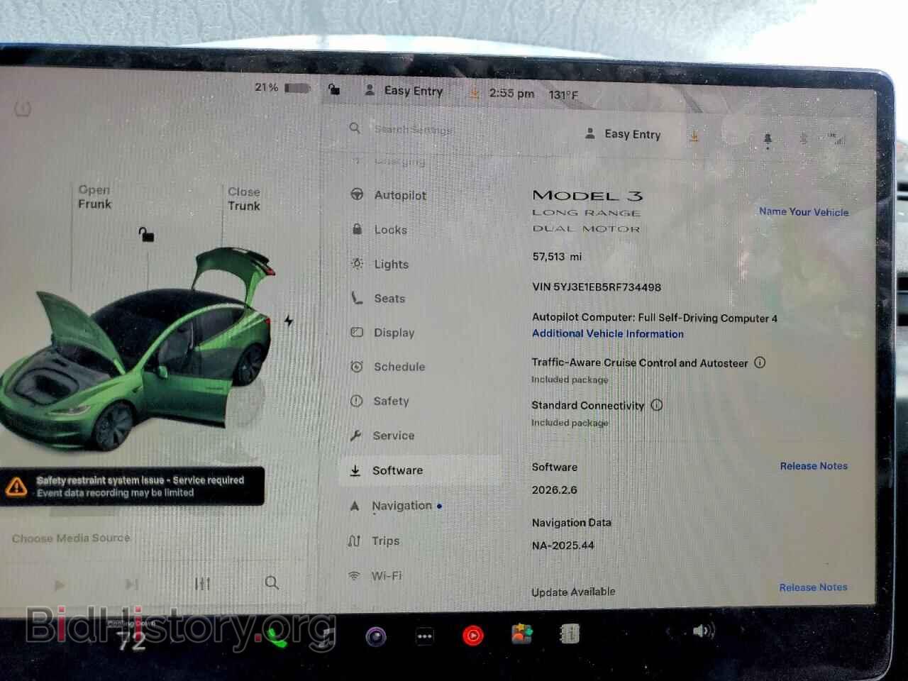 2024 TESLA MODEL 3 - VIN: 5YJ3E1EB5RF734498 - Photo 9