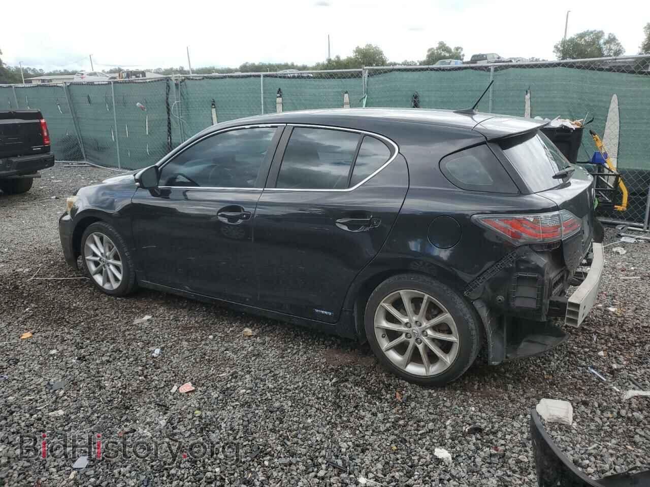 2012 LEXUS CT 200 - VIN: JTHKD5BH7C2103968 - Фото 2
