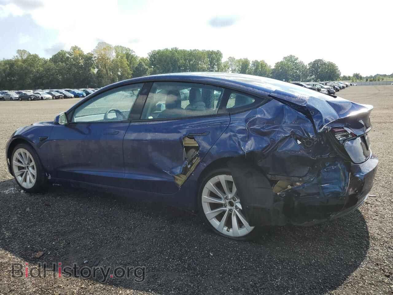 2022 TESLA MODEL 3 - VIN: 5YJ3E1EA7NF190894 - Фото 2
