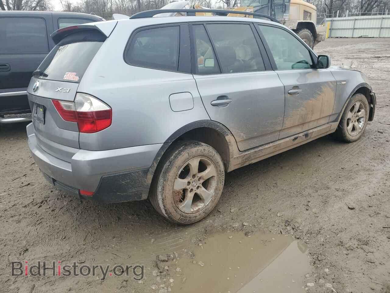 2007 BMW X3 - VIN: WBXPC93487WF01448 - Фото 3