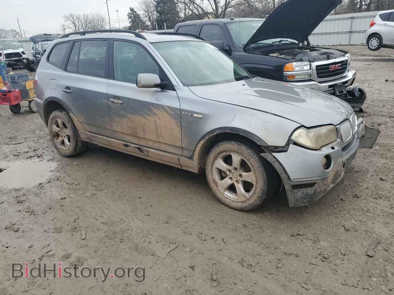 2007 BMW X3 - VIN: WBXPC93487WF01448 - Фото 4