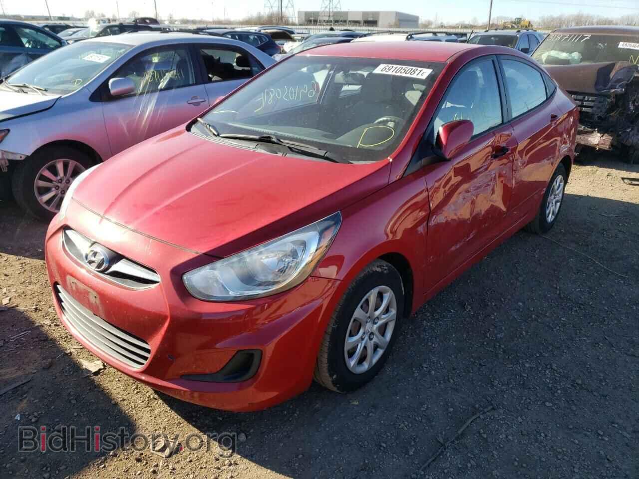 2014 HYUNDAI ACCENT - VIN: KMHCT4AE2EU703259 - Фото 2